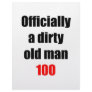 100  Dirty Old Man Customized Letterhead