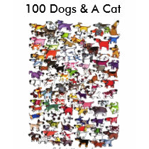 100 Dogs & A Cat t-shirts