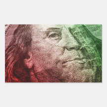 100 Dollar Bill (2) Stickers