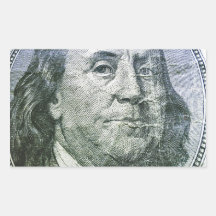 100 Dollar Bill (6) Stickers
