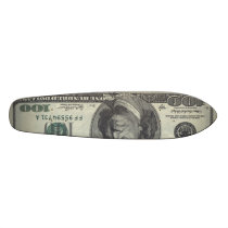 100 dollar bill skateboards