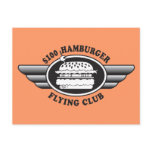 100 Dollar Hamburger - Flying Club Post Card