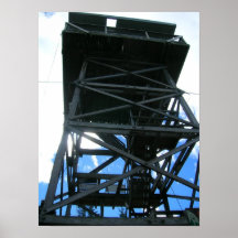 100 Feet Up Clear Lake Butte Fire Lookout Print