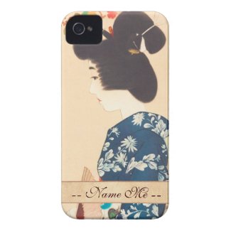 100 Figures of Beauties Wearing Takasago Kimonos iPhone 4 Case