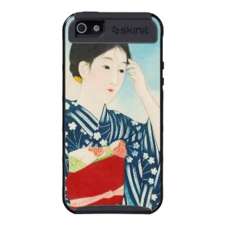 100 Figures of Beauties Wearing Takasago Kimonos iPhone 5 Cover