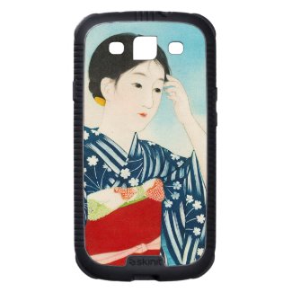 100 Figures of Beauties Wearing Takasago Kimonos Galaxy S3 Case