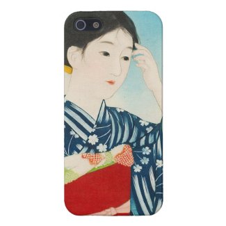100 Figures of Beauties Wearing Takasago Kimonos iPhone 5 Cover