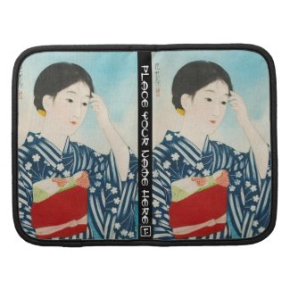 100 Figures of Beauties Wearing Takasago Kimonos Folio Planners