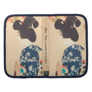 100 Figures of Beauties Wearing Takasago Kimonos Folio Planners