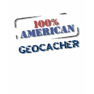 100% Geocacher Geocaching Logo Shirt shirt