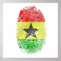 100% Ghanian Ghana DNA pride gifts Posters