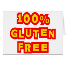 100% Gluten Free Card