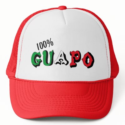 100% Guapo Mesh Hat by Funny_Mexican_TShirt