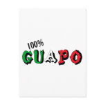 100% Guapo Postcard