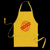100% GUARANTEE aprons