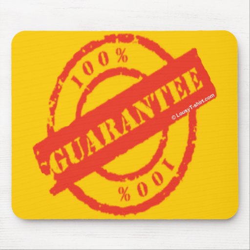 100% GUARANTEE MOUSE PADS