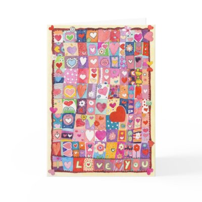 100 Hearts Card by ShouShou