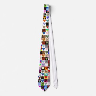 100 Hearts Tie by elisaemme