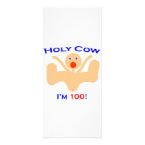 100 Holy Cow! Rack Card Template