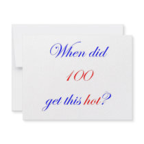 100  Hot invitations
