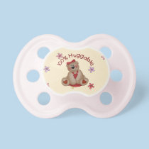 100% Huggable Girl pacifiers
