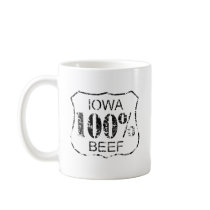 100% Iowa Beef Coffee Mug