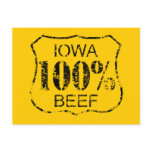 100% Iowa Beef Postcard