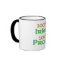 100% Irish 100 Proof Coffee Mug
