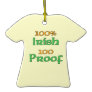 100% Irish 100 Proof Ornament