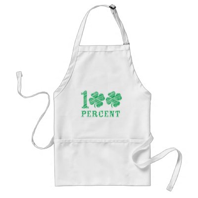 100% Irish Apron by MoldBlues