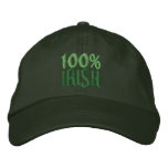 100% Irish Embroidered Baseball Cap