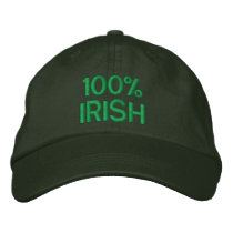 100% IRISH embroidered hats by Stitchbaby 100% IRISH embroidered hats