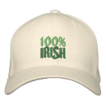 100% Irish Embroidered Baseball Cap