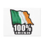 100% Irish/Flag of Ireland Postcards