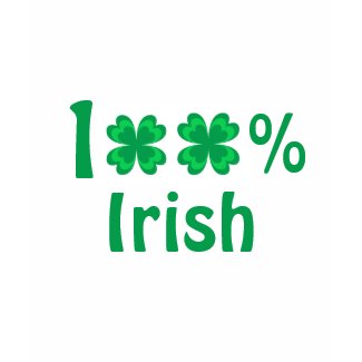 100% Irish - T-shirt shirt