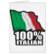 100% Italian Card