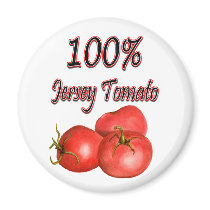 100% Jersey Tomato Magnets