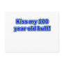 100 kiss my butt postcard