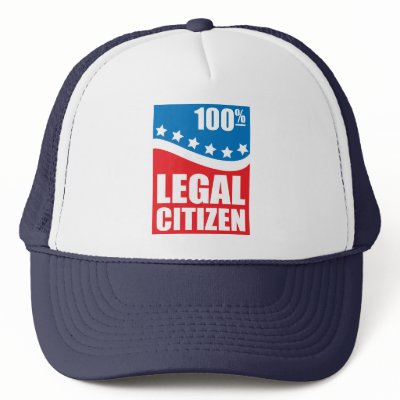 100% Legal Citizen Hat by AmericanElephant
