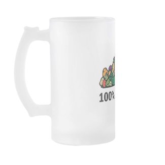 100% Locavore (Pile Of Vegetables) zazzle_mug