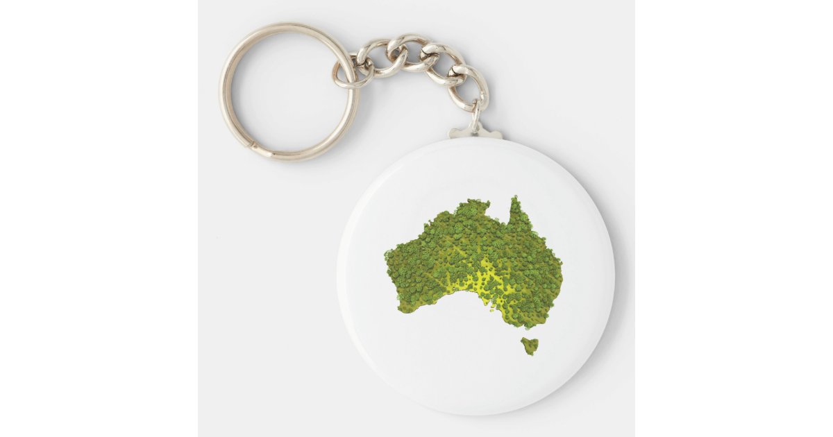 100 MADE IN AUSTRALIA KEYCHAIN Zazzle