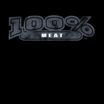 100% Meat - Customize It! t-shirts