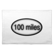 100 miles placemats