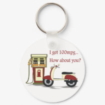 100 mpg Keychain