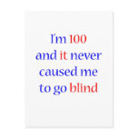 100 Never gone blind Postcards