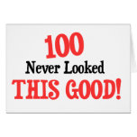 100 never looked this good! cards