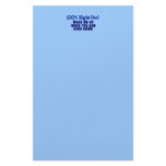 100% Night Owl Custom Stationery