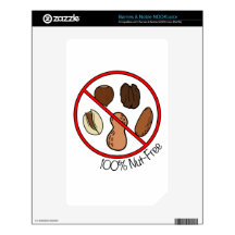 100% Nut Free (Tree nuts & Peanuts) Skin For NOOK Color