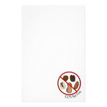 100% Nut Free (Tree nuts & Peanuts) Custom Stationery