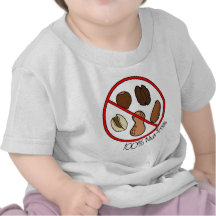 100% Nut Free (Tree nuts & Peanuts) T-shirts
